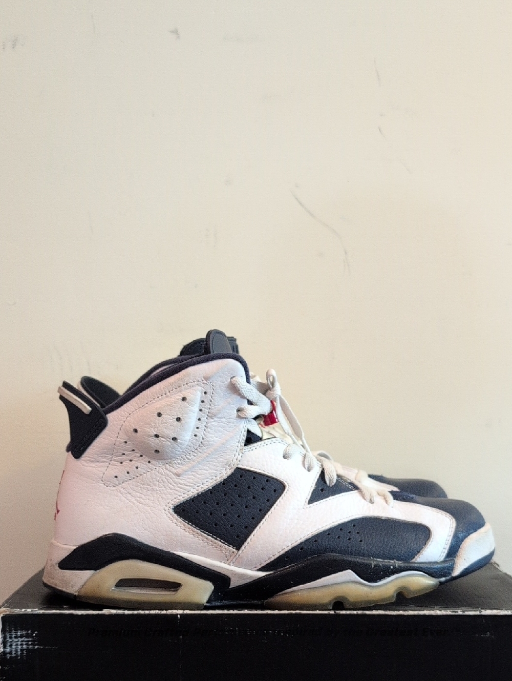 Nike Air Jordan 6 Retro Olympic VI Sz 11.5